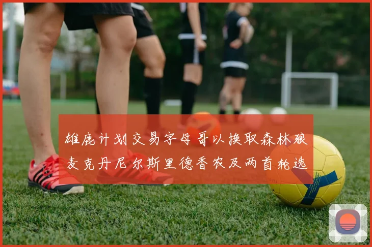 雄鹿计划交易字母哥以换取森林狼麦克丹尼尔斯里德香农及两首轮选秀权